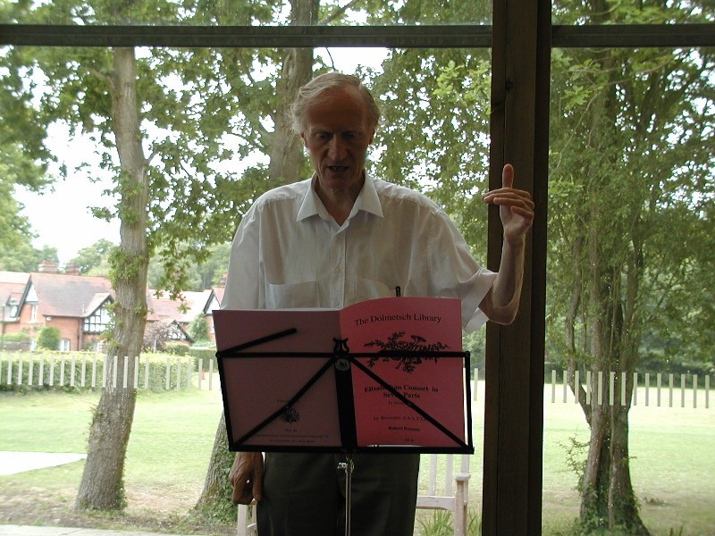 Brian Blood conducting at the DSS