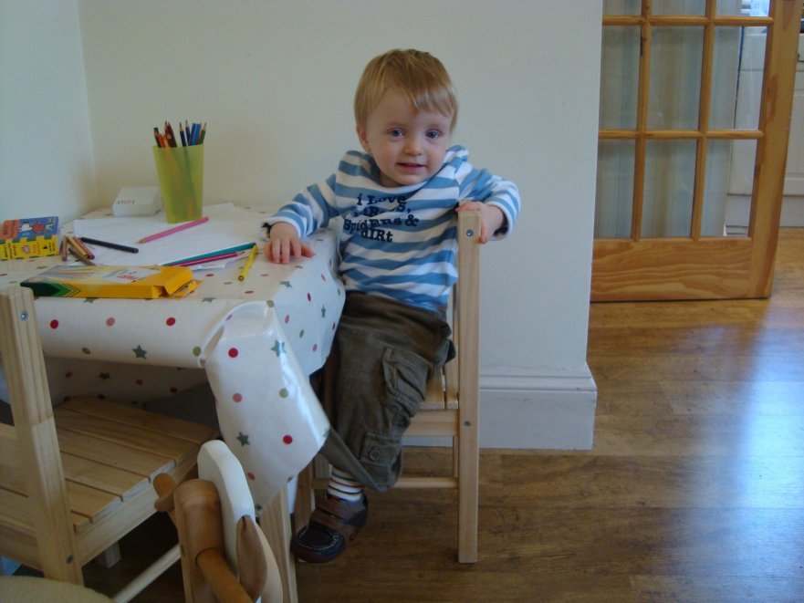 Alexander Frederick (Alex) at his desk