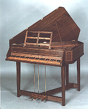 Dolmetsch Triangular Harpsichord