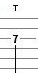 Guitar tablature tap