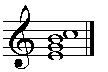 first inversion seventh chord