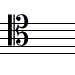 tenor C clef