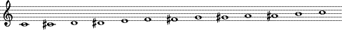 chromatic scale