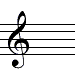 treble G clef