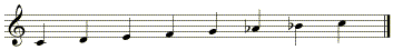 melodic major scale