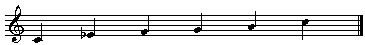 pentatonic minor major 6 scale