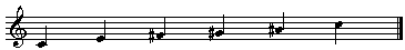 pentatonic whole-tone scale