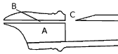 cross-section of recorder head section